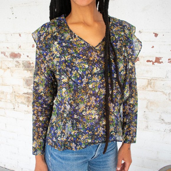 Acote Meadow Ruffle Blouse - Picture 2 of 4